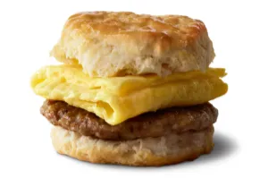 Sausage Biscuit with Egg