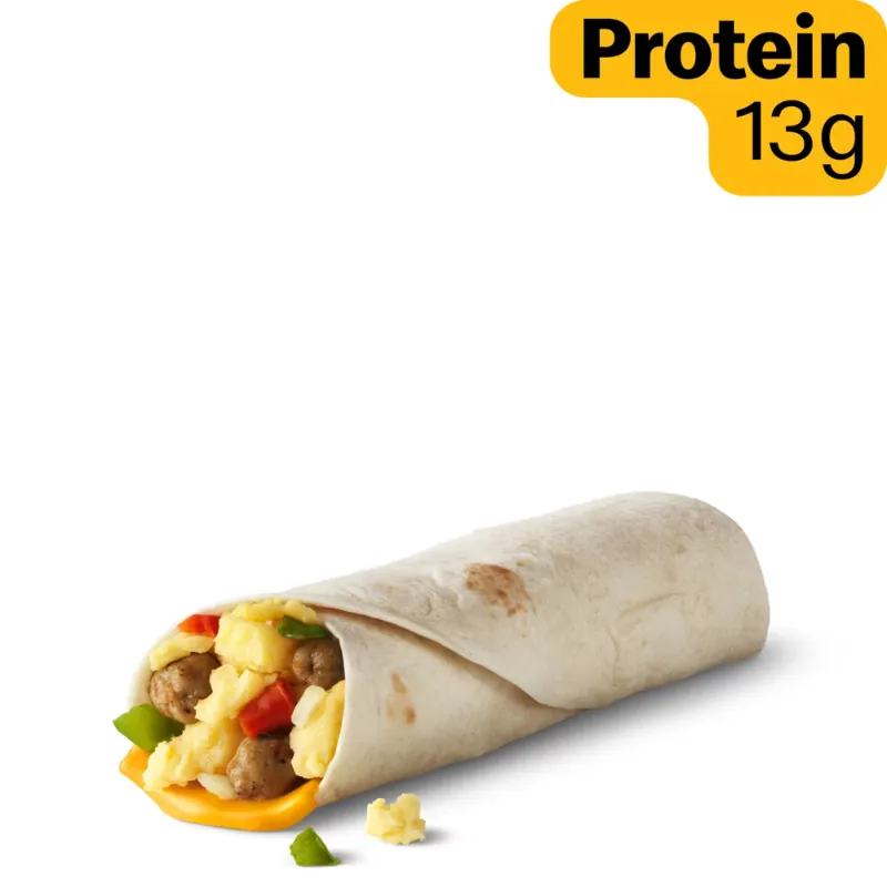 Sausage Burrito Breakfast