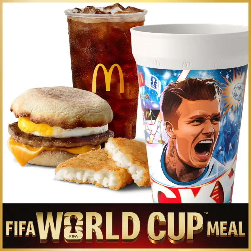 FIFA World Cup Meal - Sausage McMuffin with Egg