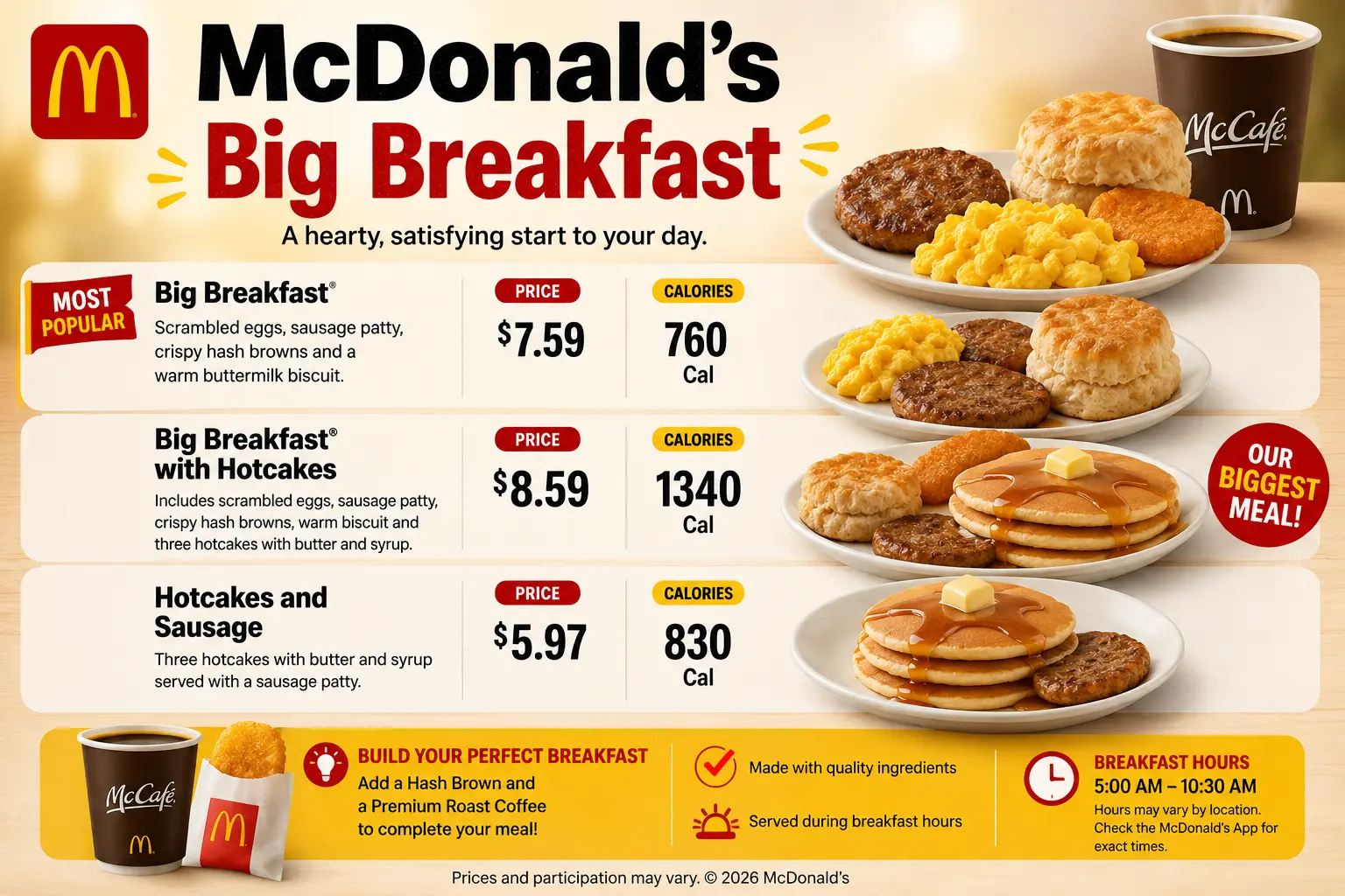 McDonald's Big Breakfast