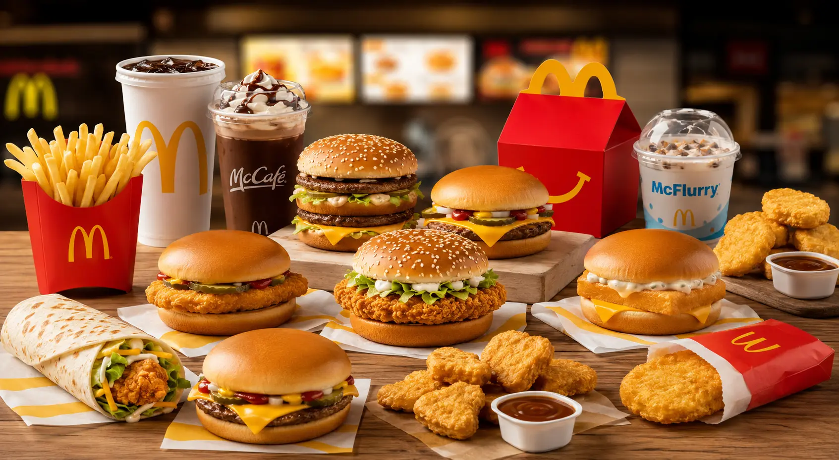 McDonald’s Lunch and Dinner Menu