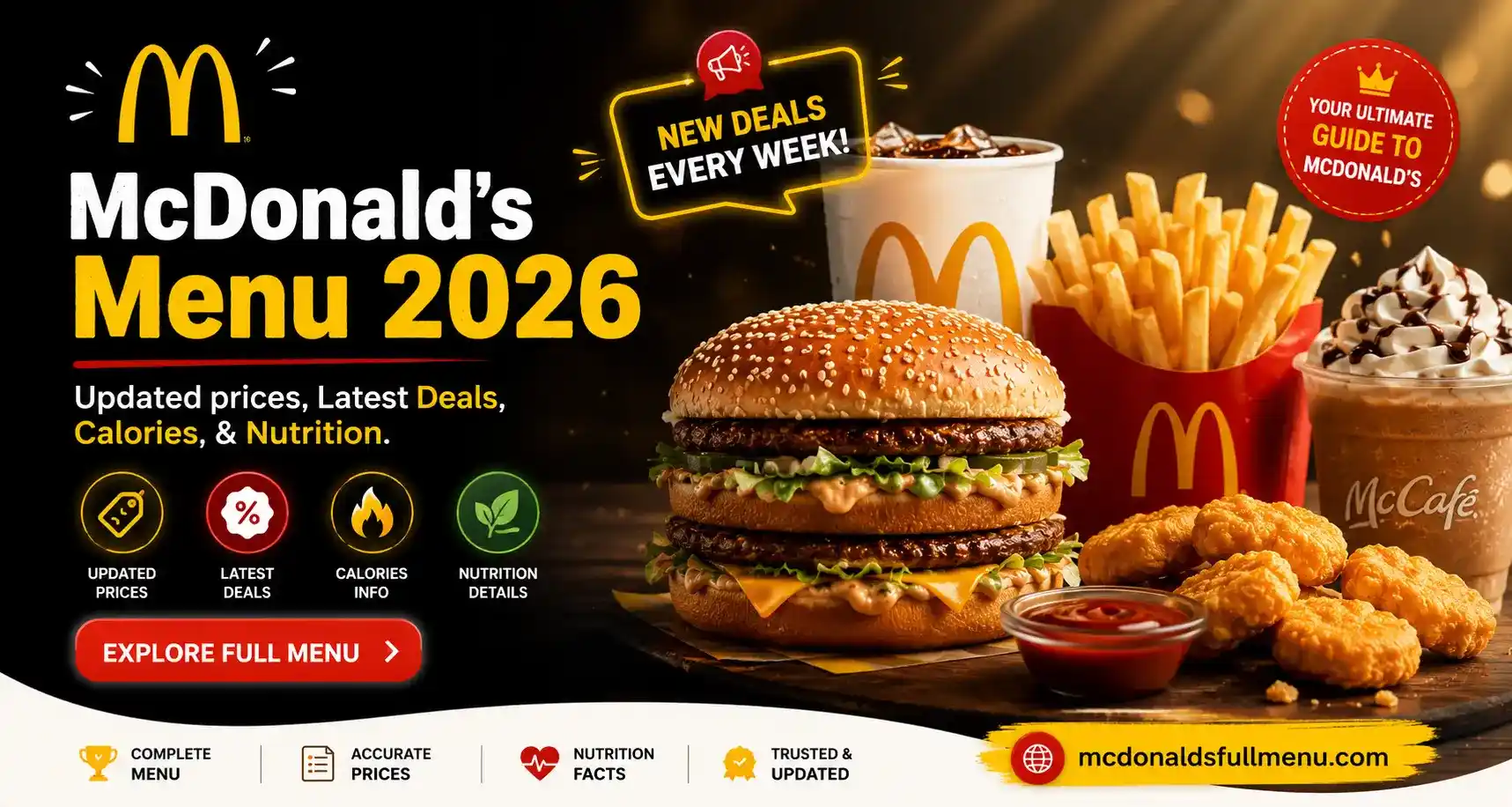 Mcdonalds Menu 2026