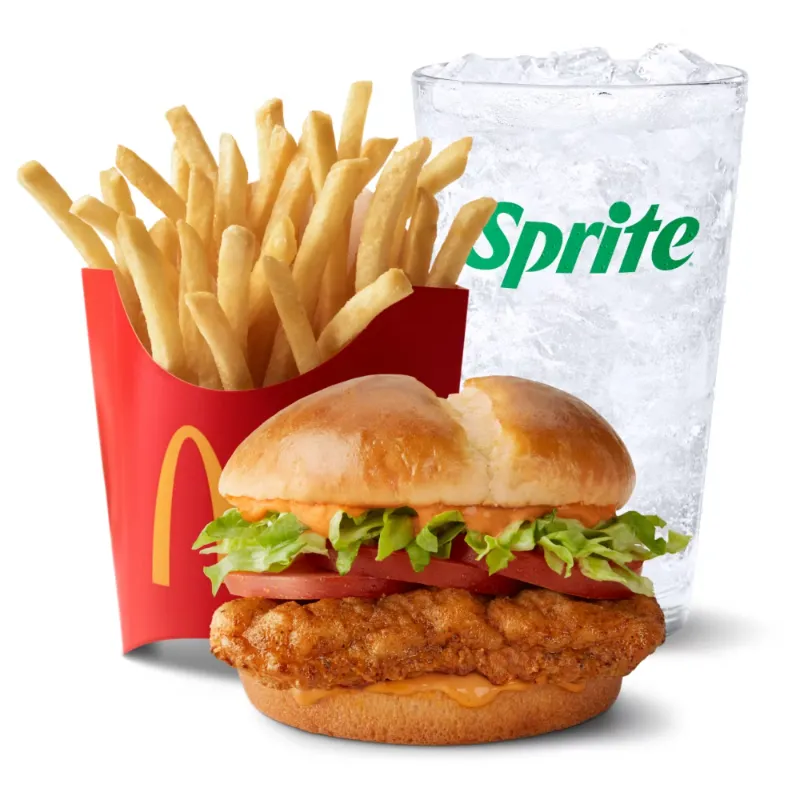 Spicy Deluxe McCrispy Meal