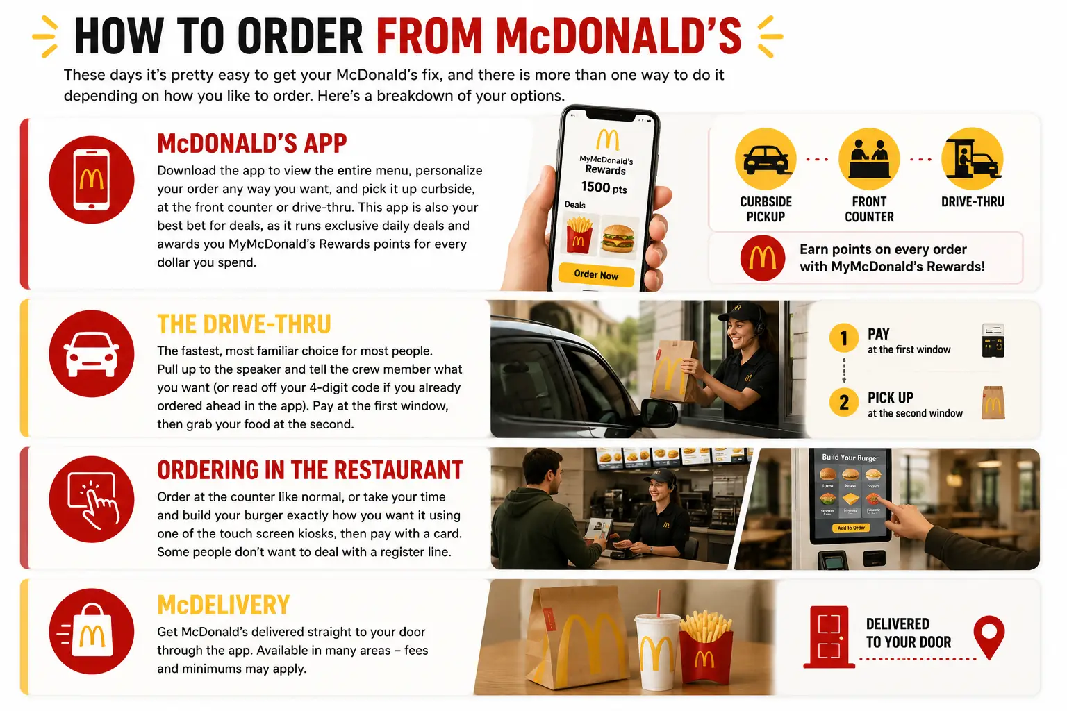 how to order from mcdonalds