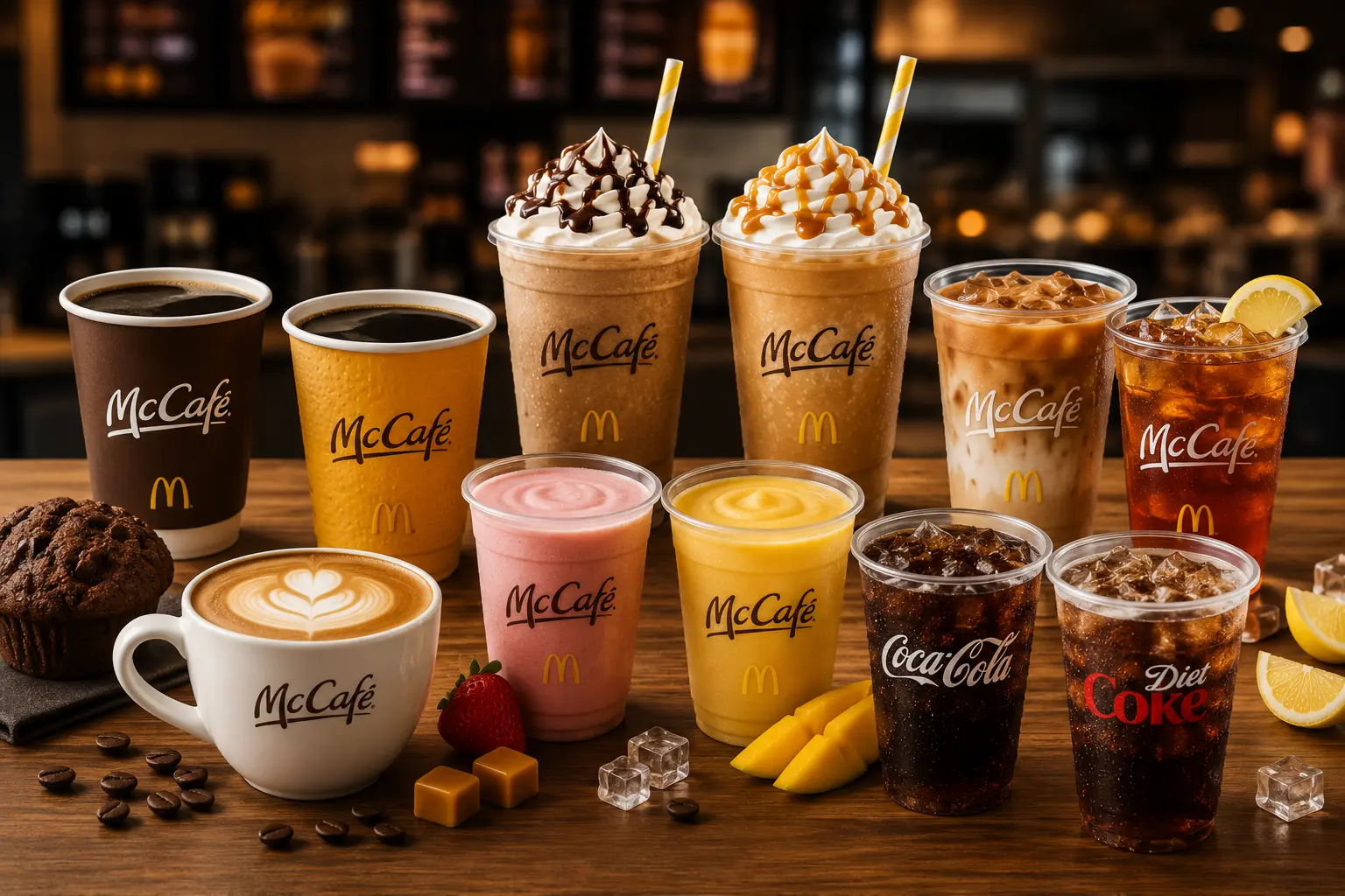 mcdonalds McCafé menu