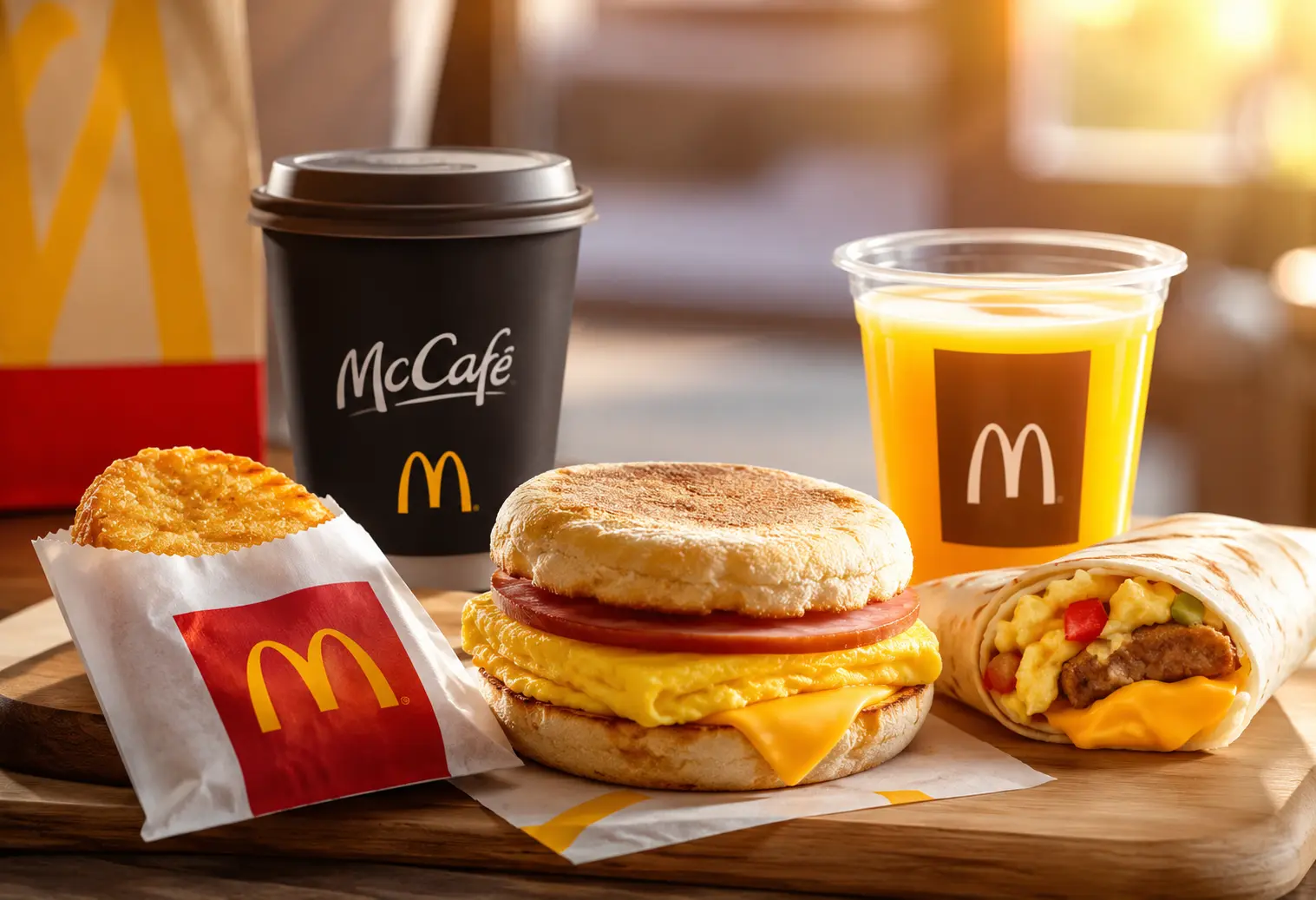 mcdonalds breakfast menu